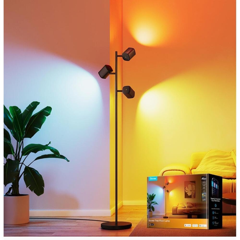 New in Box Govee Tree Lamp A Smart RGBIC Lighting Fixture - Picture 2 of 6